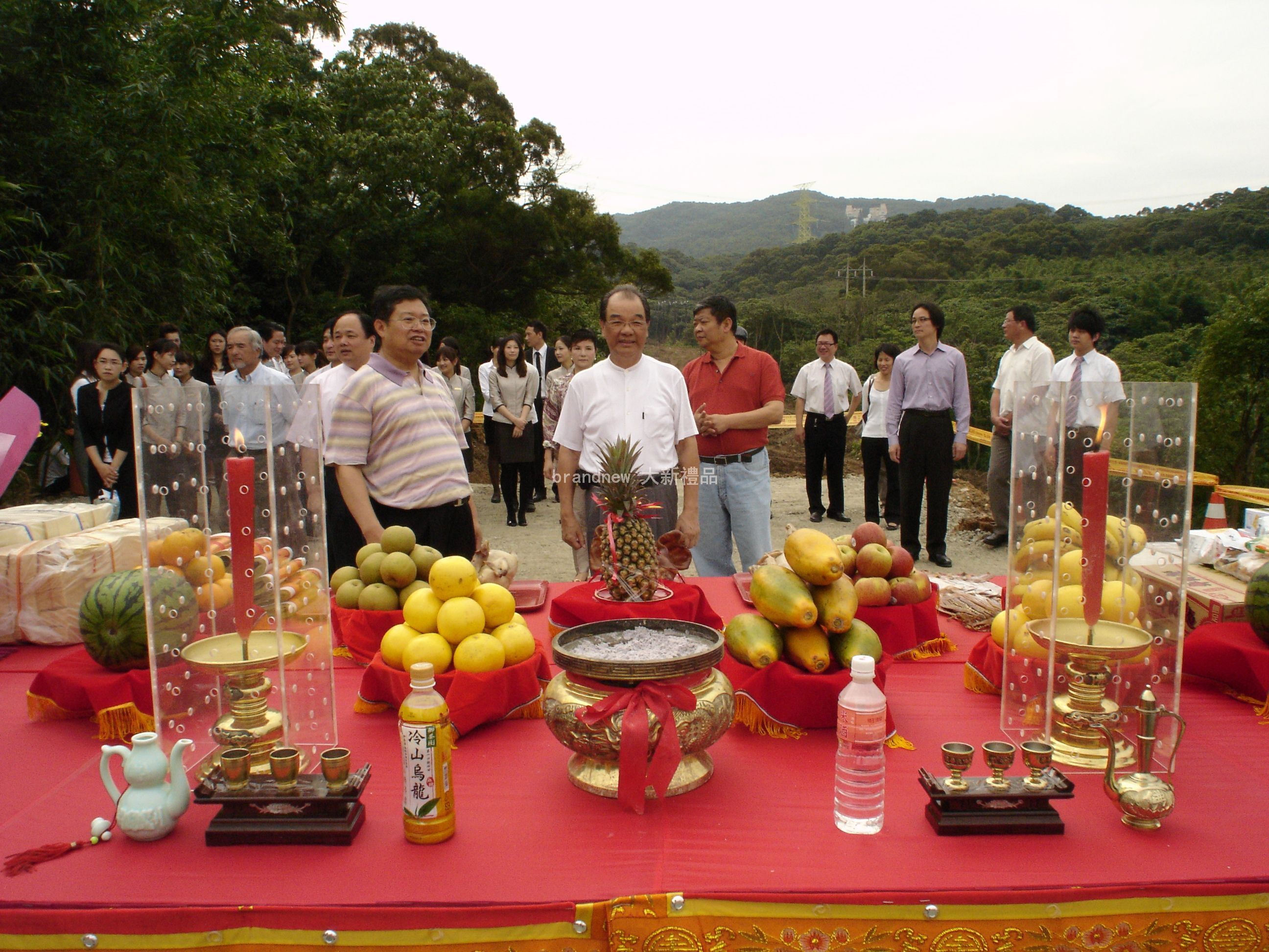 工地开工仪式拜神图片图片